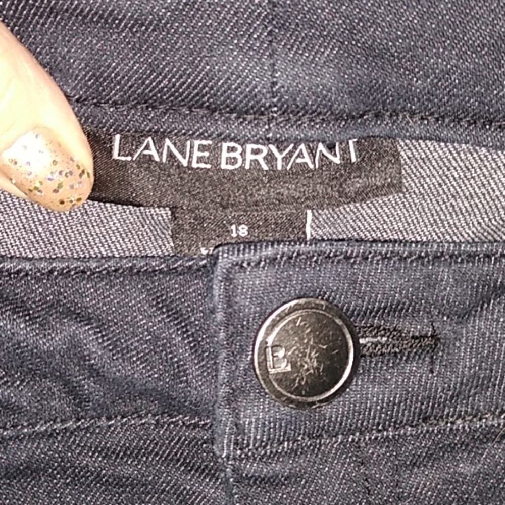Lane Bryant cropped skinny jeans 18